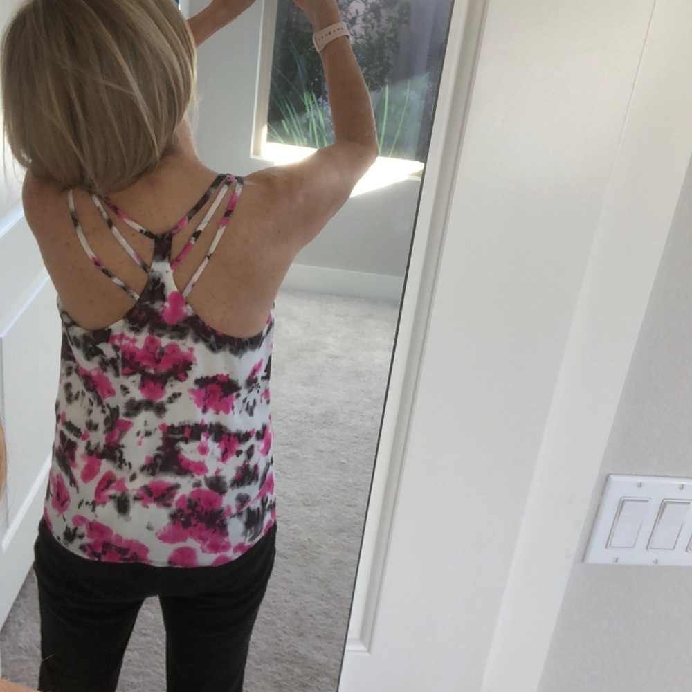 Parker silk camisole tank top. Size small